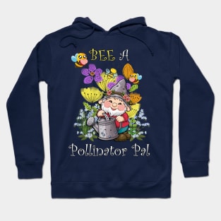 Cute Gnome Save The Bees Hoodie